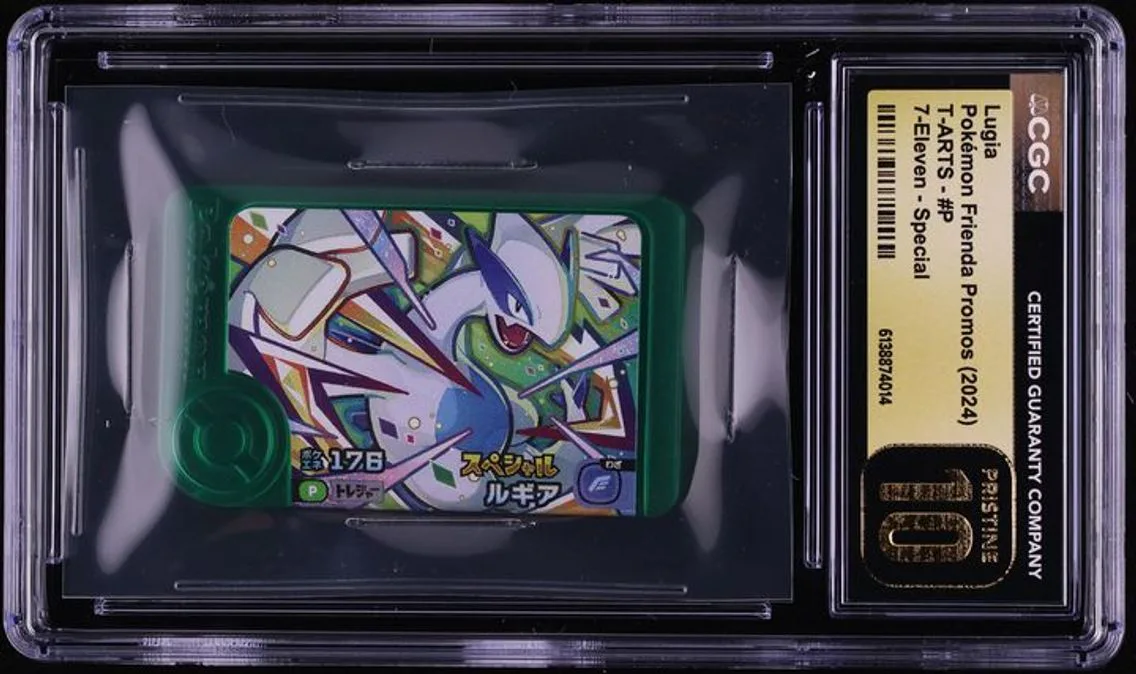 2024 Pokemon Japanese Frienda Promo T-ARTS 7-Eleven Special Lugia #P CGC 10 PRISTINE