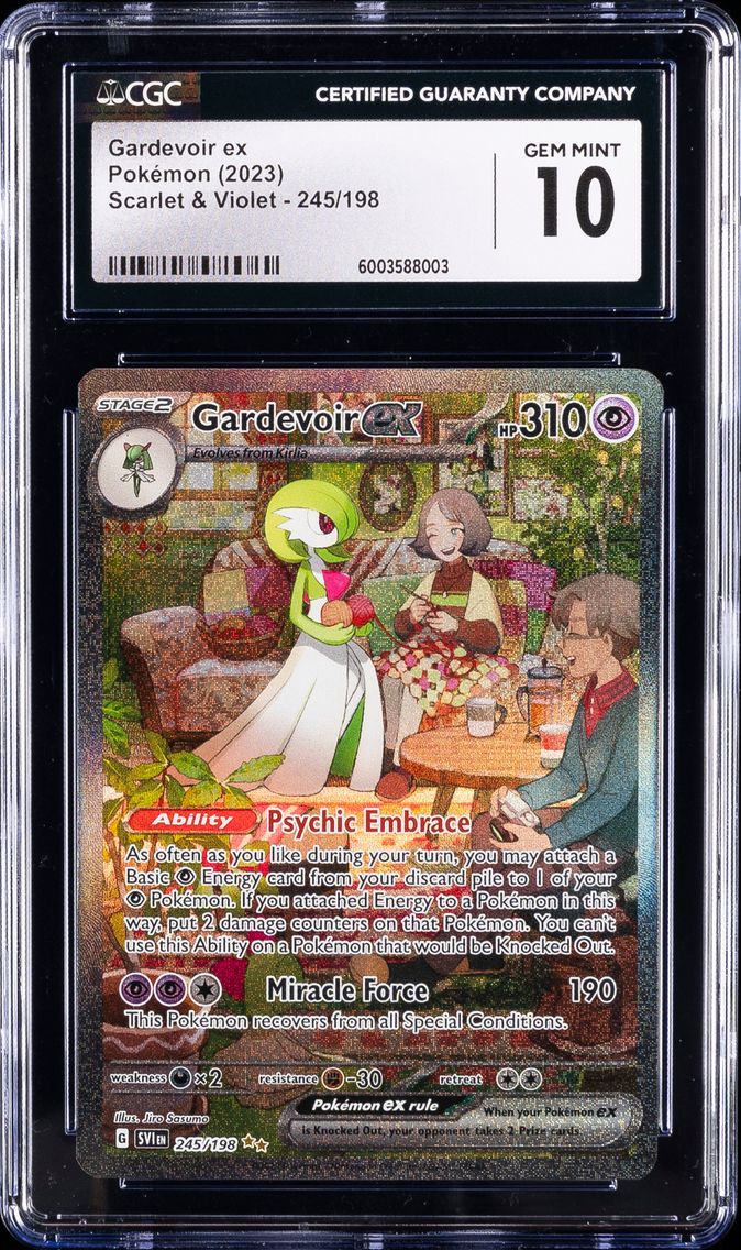 2023 #245 Gardevoir EX CGC 10 Svi EN-Scarlet & Violet Pokemon