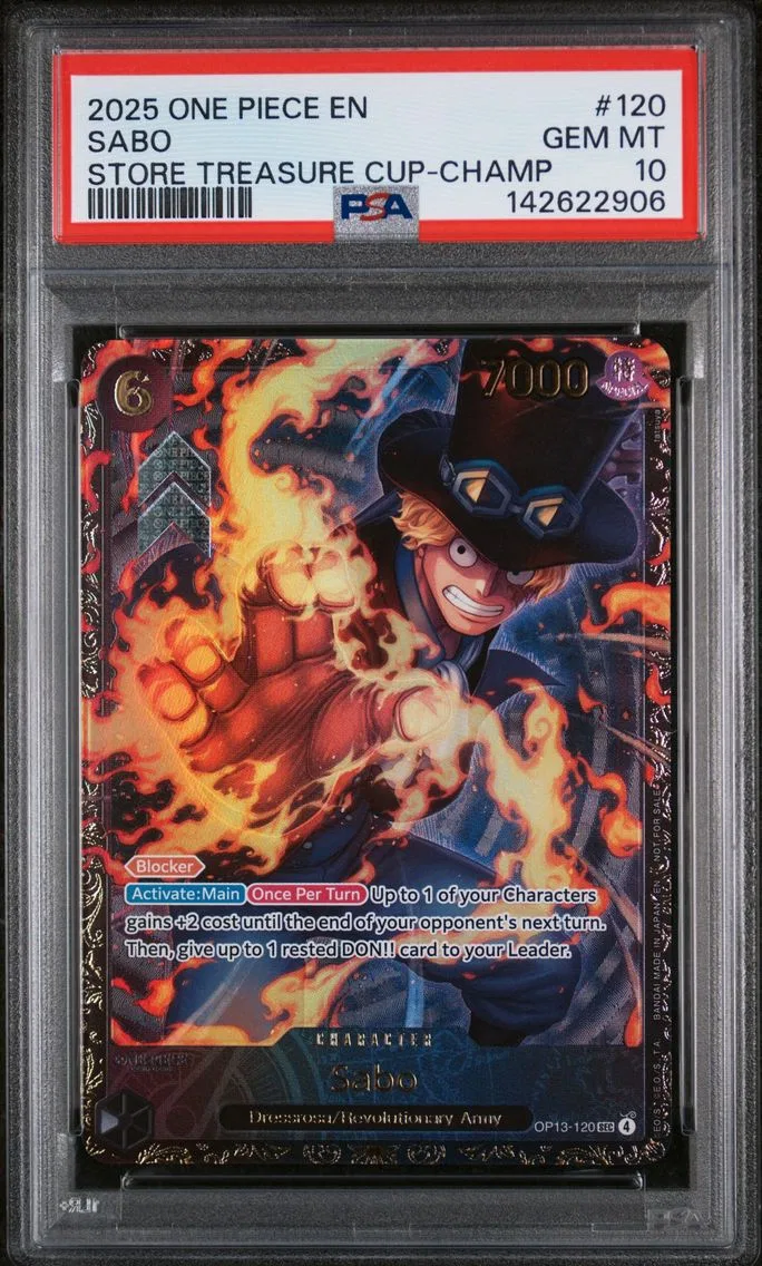 2025 #120 Sabo PSA 10 One Piece Promos