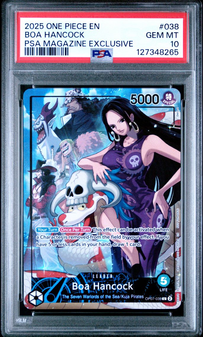 2025 #038 Boa Hancock PSA 10 One Piece Promos