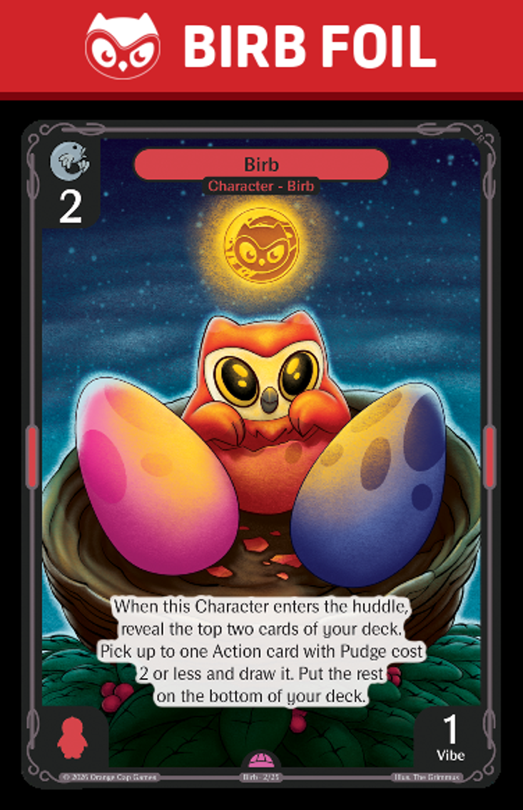 2026 Birb Vibes TCG Promo #2 - Birb Foil
