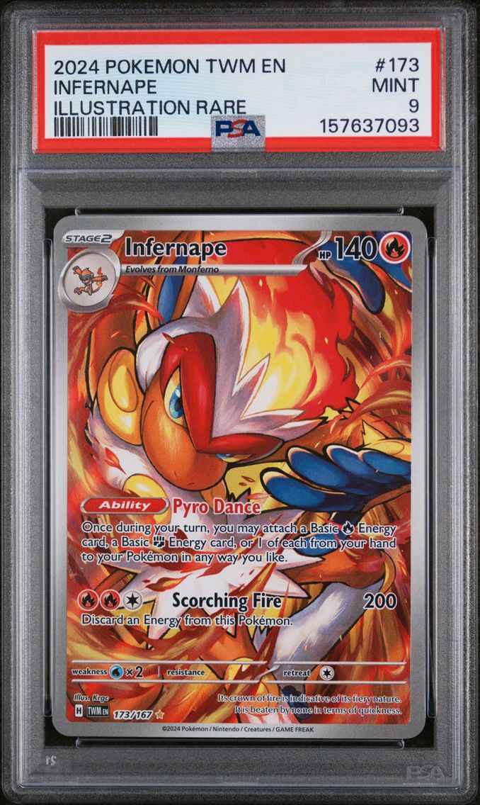 2024 #173 Infernape PSA 9 Twm EN-Twilight Masquerade