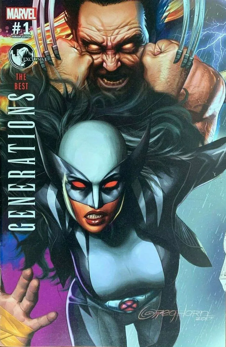 2017 #NA 2017 Generations: Wolverine & All-New Wolverine #1/G Marvel Comics