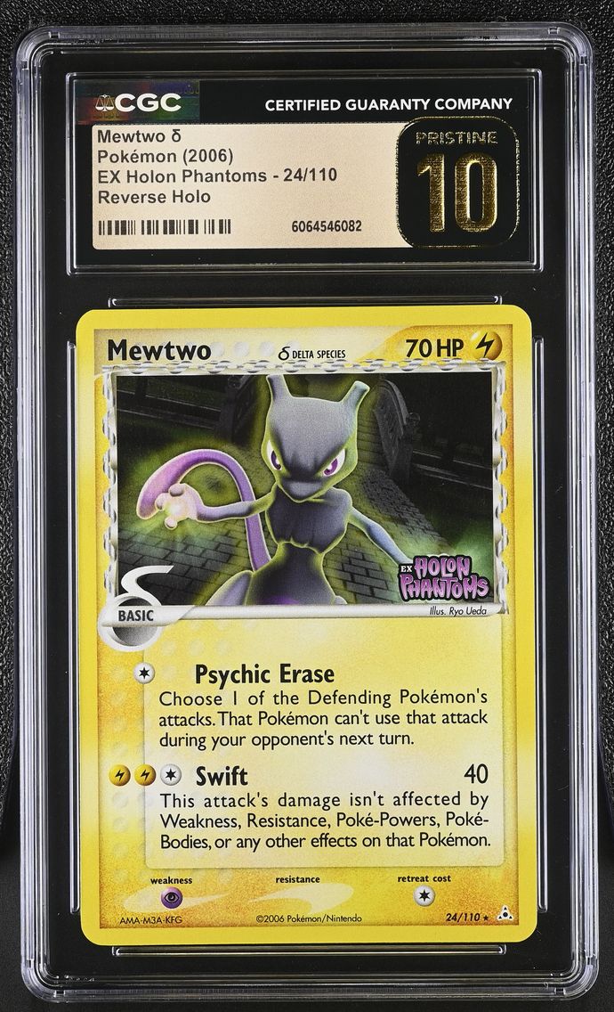2006 #24 Mewtwo δ Reverse Holo