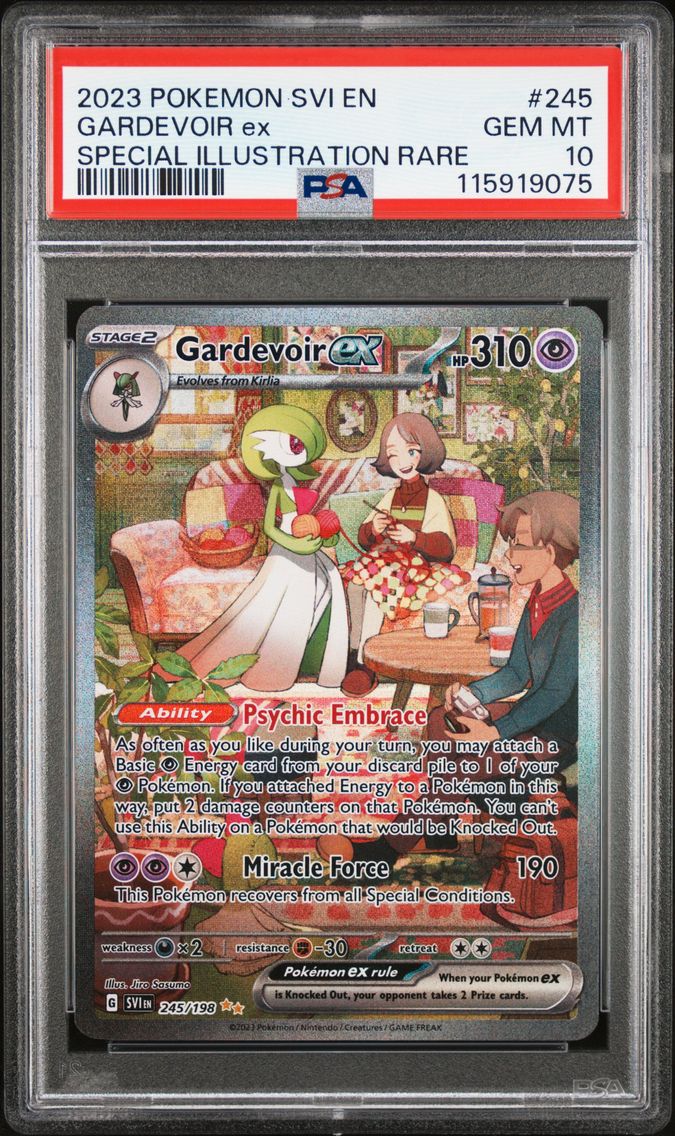 2023 #245 Gardevoir EX PSA 10 Svi EN-Scarlet & Violet Pokemon