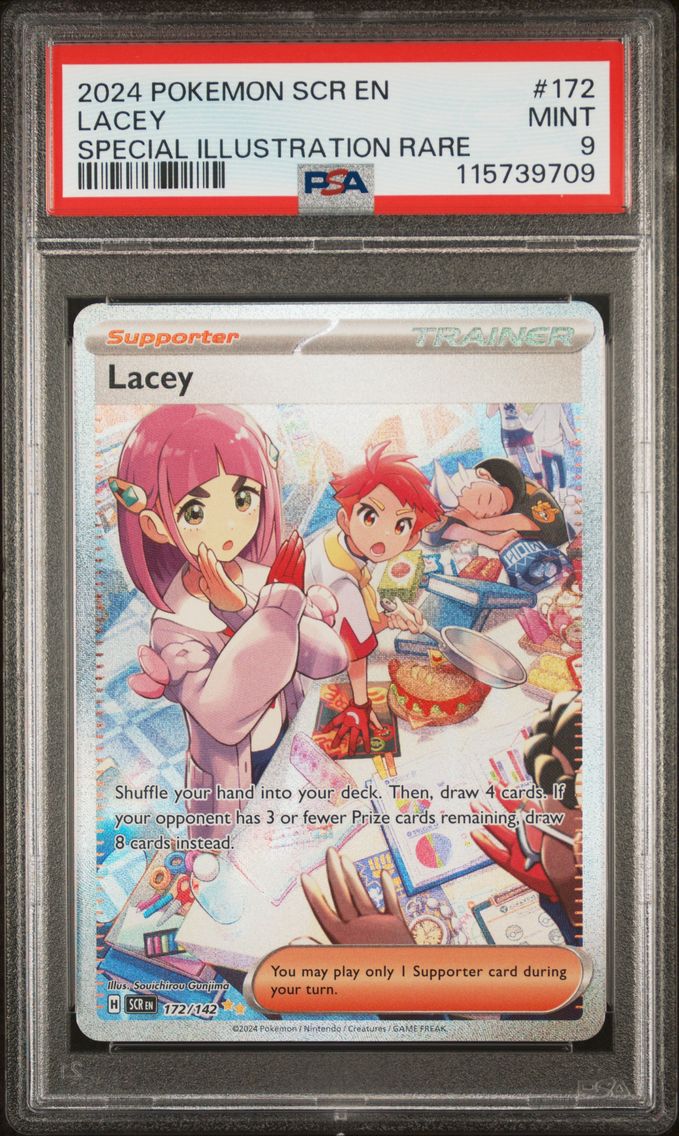2024 #172 Lacey PSA 9 Scr EN-Stellar Crown