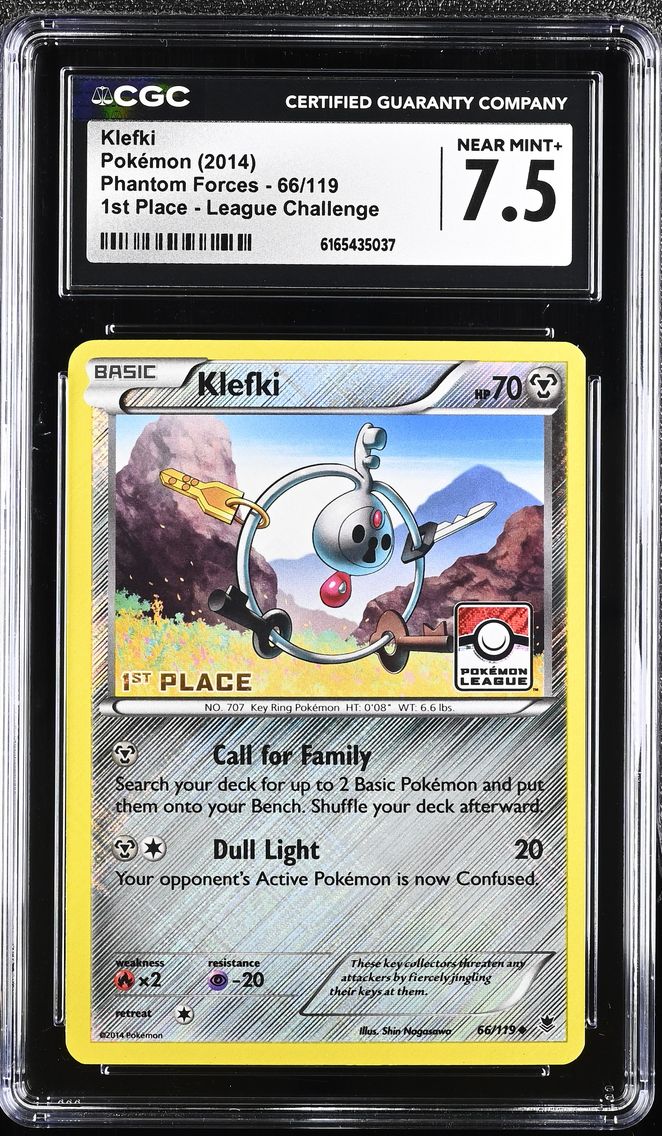 2014 #66 Klefki CGC 7.5 Phantom Forces - English