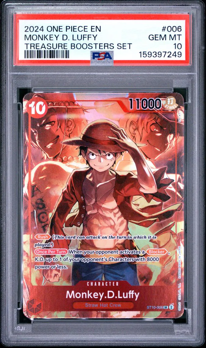 2024 #006 Monkey D. Luffy PSA 10 One Piece Promos