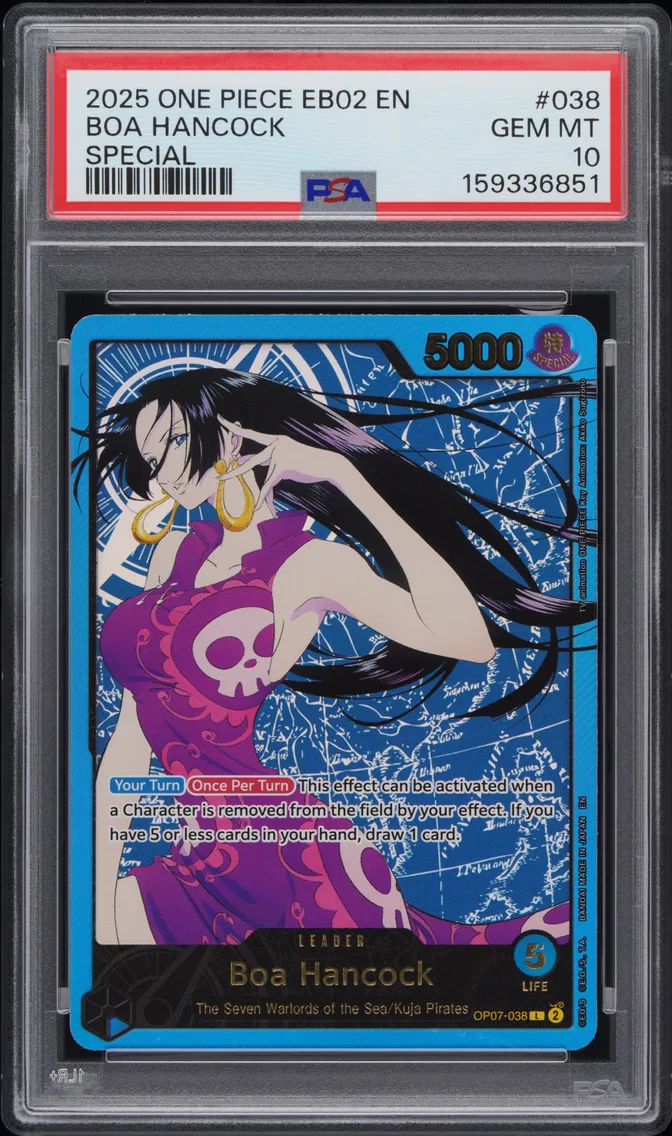 2025 #038 Boa Hancock PSA 10 One