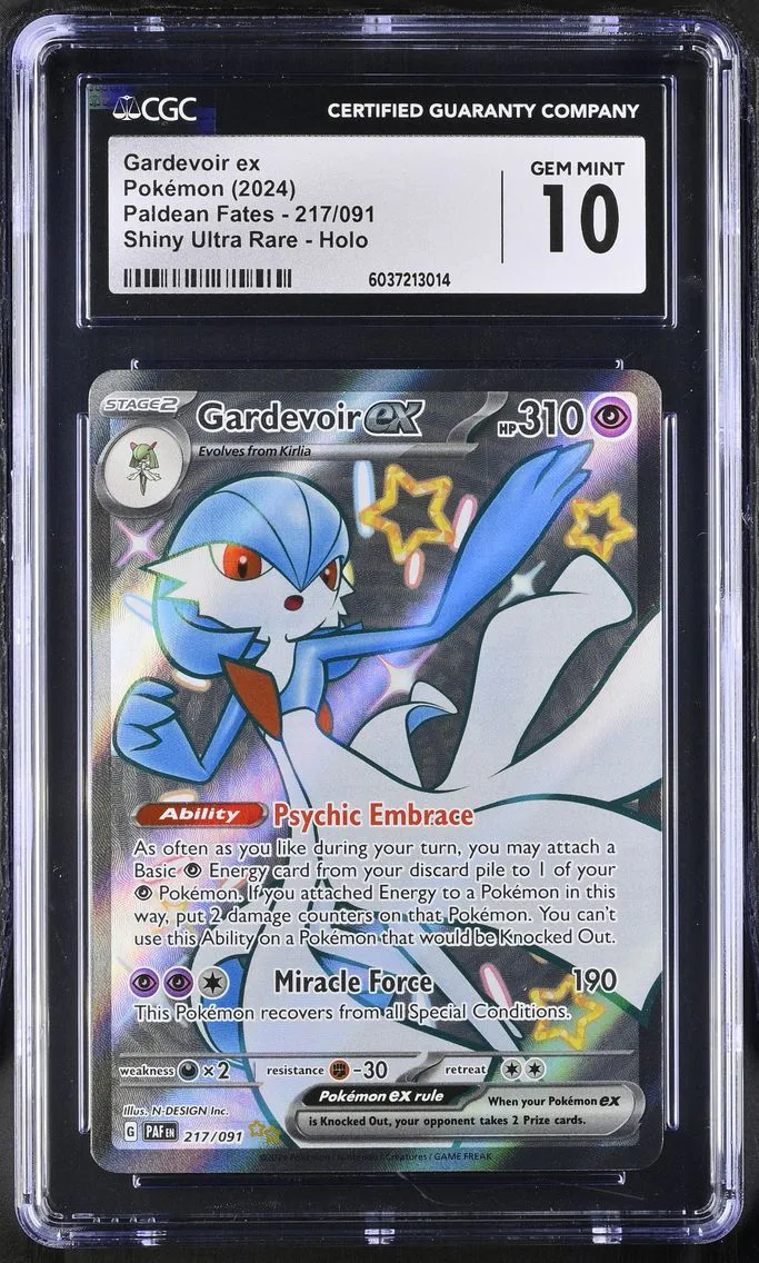 2024 #217 Gardevoir ex CGC 10 Paldean Fates - PAF EN - English