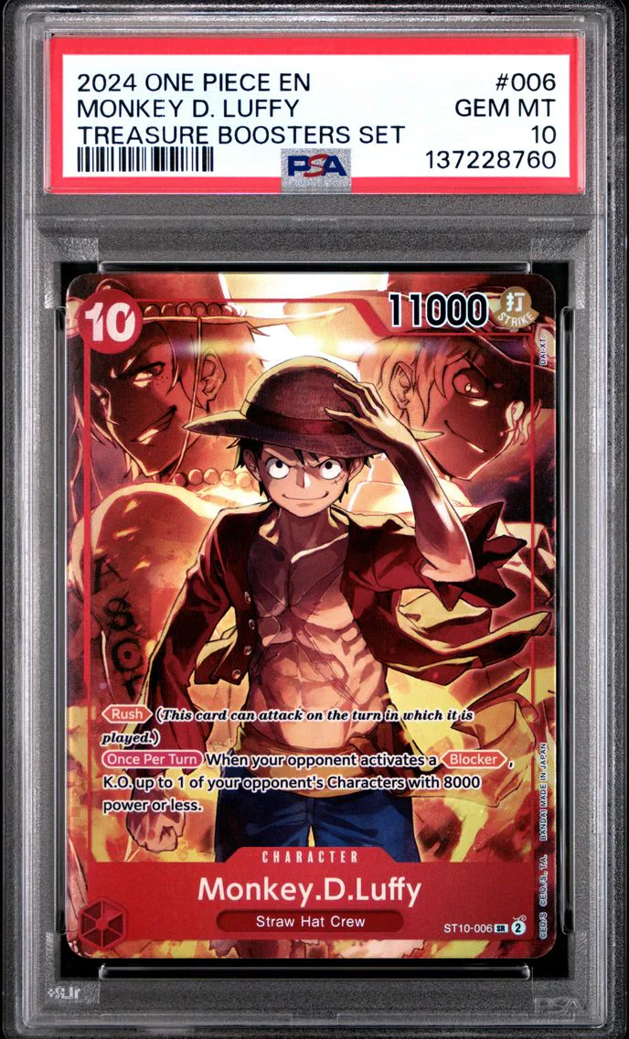 2024 #006 Monkey D. Luffy PSA 10 One Piece Promos