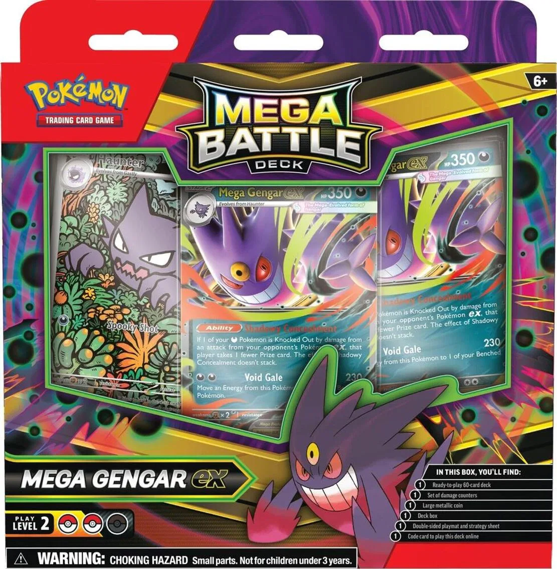 Pokemon TCG: Mega Battle Deck Mega Gengar ex/Mega Diancie ex (ASSORTED)