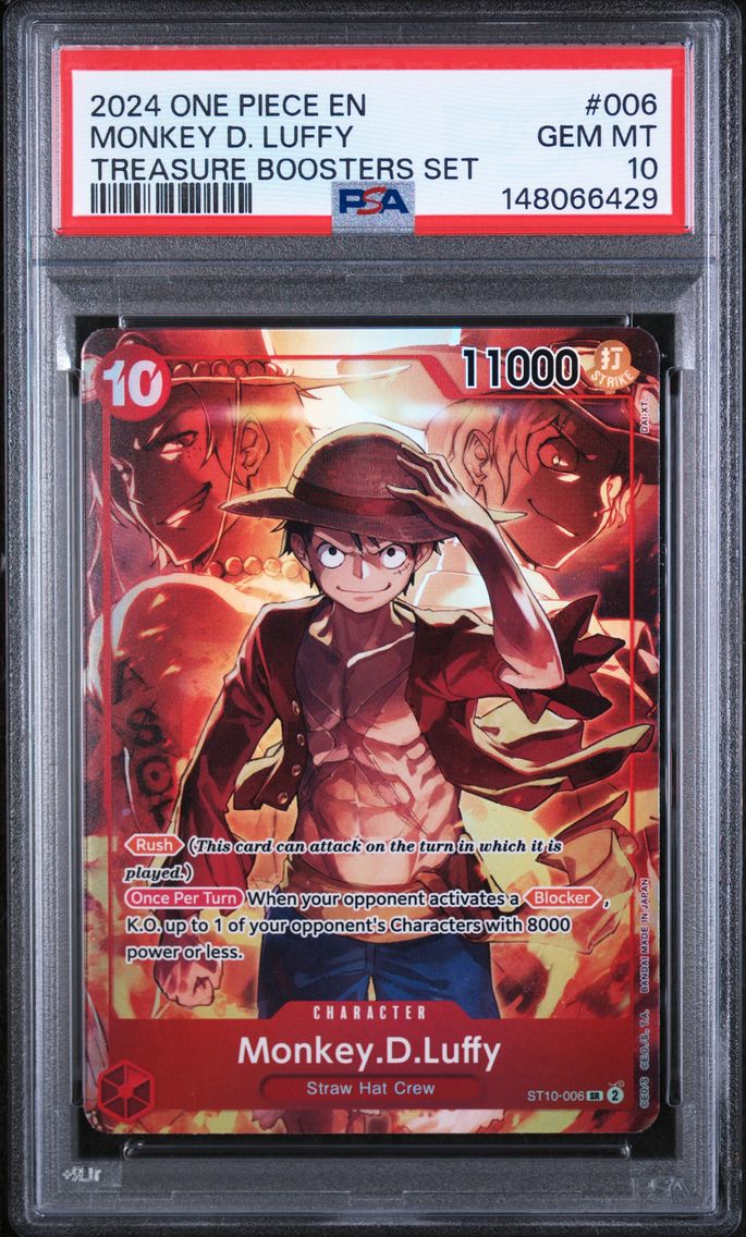 2024 #006 Monkey D. Luffy PSA 10 One Piece Promos