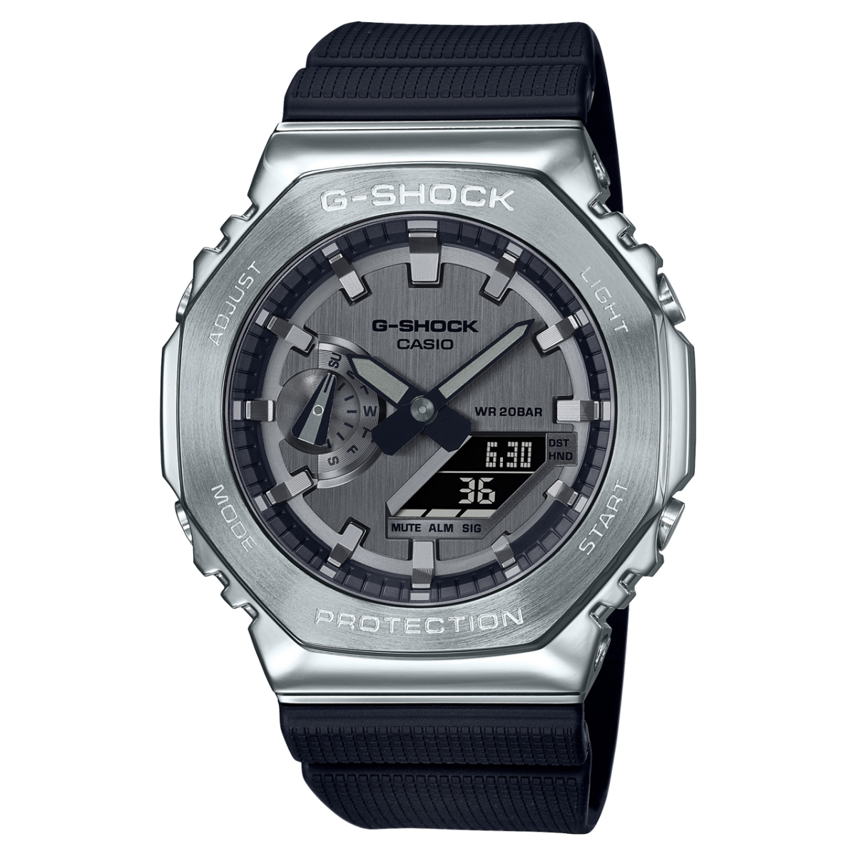 G-Shock GM-2100-1A Metal CasiOak